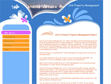 Tablet Screenshot of lakeannapropertymanagement.com